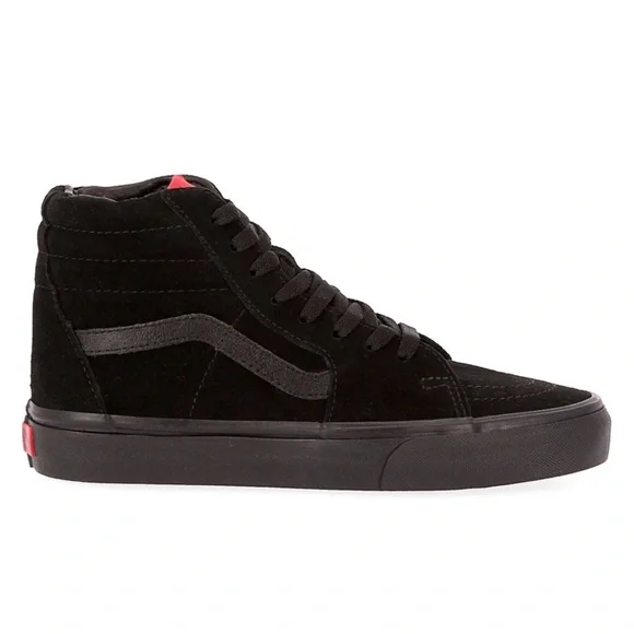 VANS MEN'S VANS SK8-HI VNOOOD5IBKA triple black NWB - Picture 5 of 6